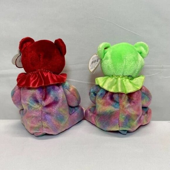 Ty Beanie Babies Birthday Bears July & August 2001 Birthstone Noses Retired EUC - Picture 5 of 16